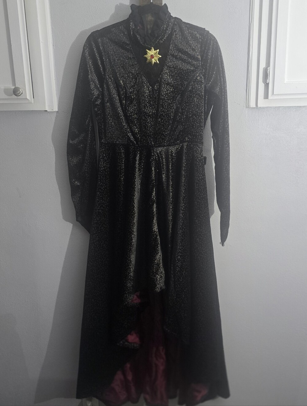 Vampire Vixen Costume (Dress & Capelet Only) M - Picture 3 of 8